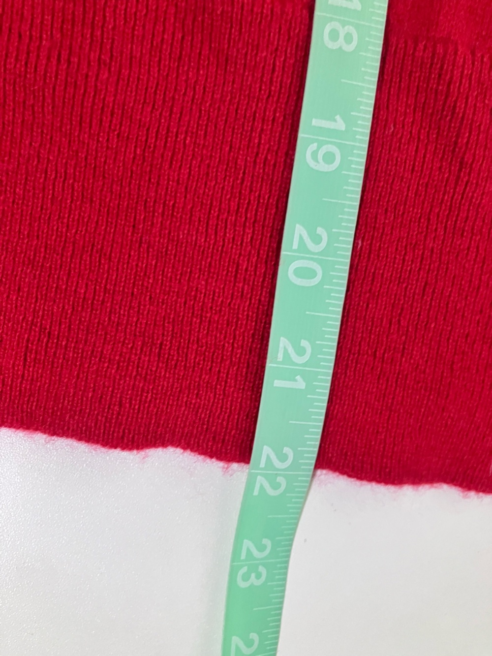 J. Crew Red Cashmere Sweater Classic Fit Size Small - Picture 6 of 6